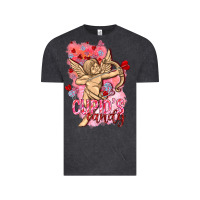Vintage Black Cupids candy with candies Valentine's Day Vintage Tee - HowdyJamesFarm