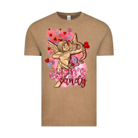 Vintage Coffee Cupids candy with candies Valentine's Day Vintage Tee - HowdyJamesFarm