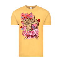 Vintage Mustard Cupids candy with candies Valentine's Day Vintage Tee - HowdyJamesFarm
