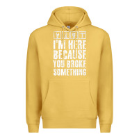 Antique Gold construction crew funny contractor gift premium t shirt Premium Hoodie - lanVoArt