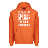 Carrot construction crew funny contractor gift premium t shirt Premium Hoodie - lanVoArt