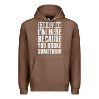 Chestnut construction crew funny contractor gift premium t shirt Premium Hoodie - lanVoArt