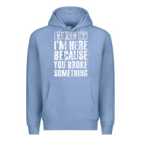 Colony Blue construction crew funny contractor gift premium t shirt Premium Hoodie - lanVoArt