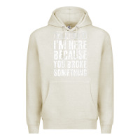 Oatmeal Heather construction crew funny contractor gift premium t shirt Premium Hoodie - lanVoArt