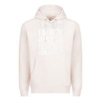 Pale Pink construction crew funny contractor gift premium t shirt Premium Hoodie - lanVoArt