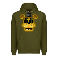 Army Green Day Gift Five Nights At Freddy'S Graphic For Fan Premium Hoodie - lanVoArt