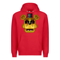 Red Day Gift Five Nights At Freddy'S Graphic For Fan Premium Hoodie - lanVoArt