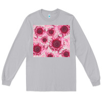Moon Dust breast cancer sunflower Long Sleeve Tee - CowGirlArtShop