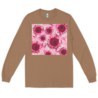 Toasted Coconut breast cancer sunflower Long Sleeve Tee - CowGirlArtShop