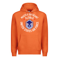 Carrot Limited Edition Master Sergeant Retired Air Force Military Retiremen Premium Hoodie - lanVoArt