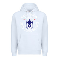 White Limited Edition Master Sergeant Retired Air Force Military Retiremen Premium Hoodie - lanVoArt