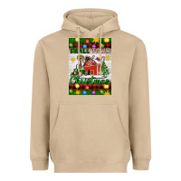 Mushroom Small Town Christmas Heavyweight Hoodie - Artiststas