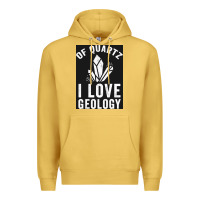 Antique Gold of quartz i love geology Premium Hoodie - lanVoArt