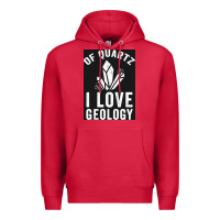 Cardinal of quartz i love geology Premium Hoodie - lanVoArt