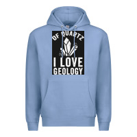 Colony Blue of quartz i love geology Premium Hoodie - lanVoArt