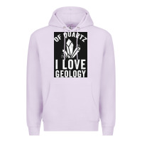Lilac of quartz i love geology Premium Hoodie - lanVoArt