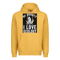 Mustard of quartz i love geology Premium Hoodie - lanVoArt