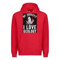 Red of quartz i love geology Premium Hoodie - lanVoArt