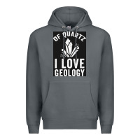 Rock of quartz i love geology Premium Hoodie - lanVoArt