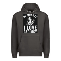Smoke of quartz i love geology Premium Hoodie - lanVoArt