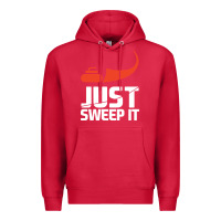 Cardinal just sweep it! funny curling sports gift hoodie Premium Hoodie - lanVoArt