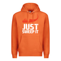 Carrot just sweep it! funny curling sports gift hoodie Premium Hoodie - lanVoArt