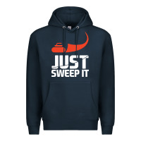 Just Sweep It! Funny Curling Sports Gift Hoodie Premium Hoodie | Teevron