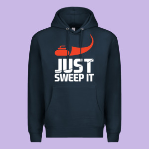 Just Sweep It! Funny Curling Sports Gift Hoodie Premium Hoodie Designed By Lanvoart