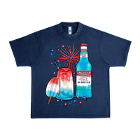 Navy th of july drinks, american ice Urban Heavy Tee - JahusDesignShop