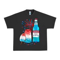 Pigment Black th of july drinks, american ice Urban Heavy Tee - JahusDesignShop