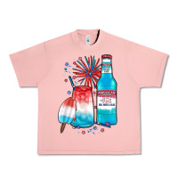 Salmon th of july drinks, american ice Urban Heavy Tee - JahusDesignShop