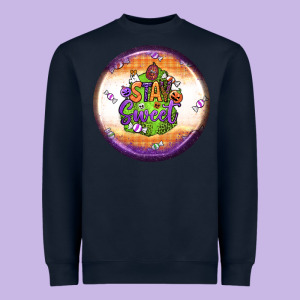Stay Sweet Earrings Heavyweight Sweatshirt Designed By Bundleandbundleshop