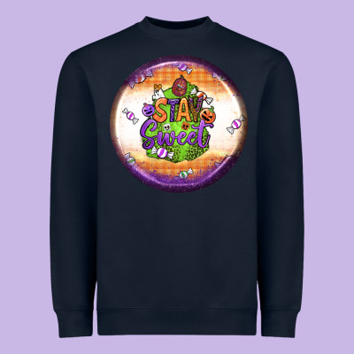 Stay Sweet Earrings Heavyweight Sweatshirt Designed By Bundleandbundleshop