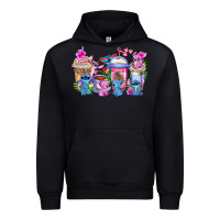 Black stitch with lilo coffee cups Urban Hoodie - AdoDesignShop