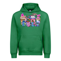 Emerald stitch with lilo coffee cups Urban Hoodie - AdoDesignShop