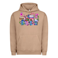 Pigment Burro stitch with lilo coffee cups Urban Hoodie - AdoDesignShop