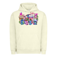Pigment Pistachio stitch with lilo coffee cups Urban Hoodie - AdoDesignShop