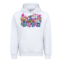 White stitch with lilo coffee cups Urban Hoodie - AdoDesignShop