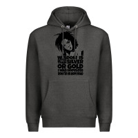 Charcoal Heather lover gift lauryn hill retro wave Premium Hoodie - lanVoArt