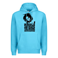 Ocean Blue lover gift lauryn hill retro wave Premium Hoodie - lanVoArt