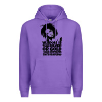 Purple lover gift lauryn hill retro wave Premium Hoodie - lanVoArt