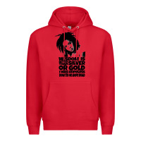 Red lover gift lauryn hill retro wave Premium Hoodie - lanVoArt
