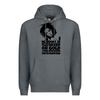 Rock lover gift lauryn hill retro wave Premium Hoodie - lanVoArt