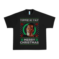 Black Hot Trend Die Hard Christmas Yippie Ki Yay Urban Heavy Tee - lanVoArt