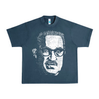 Midnight Navy Thurgood Black Leader Cool African Black History Month Gift Urban Heavy Tee - lanVoArt