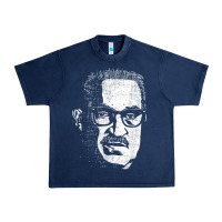 Navy Thurgood Black Leader Cool African Black History Month Gift Urban Heavy Tee - lanVoArt
