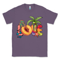 Lavender Love peach summer Classic Tee - NancyCooperArtShop
