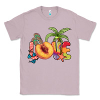 Lilac Love peach summer Classic Tee - NancyCooperArtShop