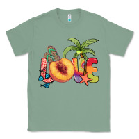 Sage Love peach summer Classic Tee - NancyCooperArtShop