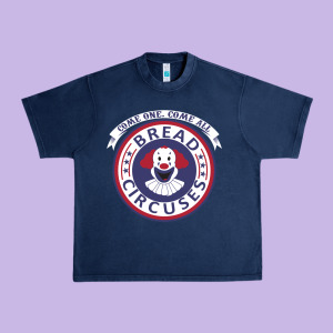 Bread And Circuses   Girl Urban Heavy Tee Designed By Lanvoart